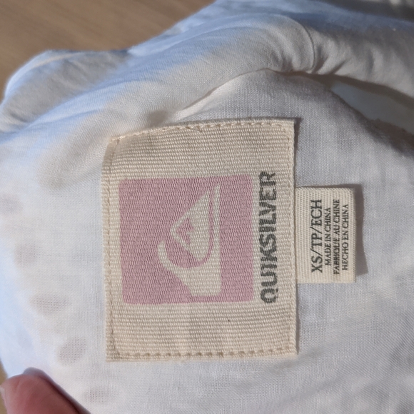 Quiksilver white dress. Size xsmall. - Picture 3 of 3